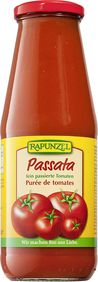 Bio passata: drcená rajčata RAPUNZEL 680 g
