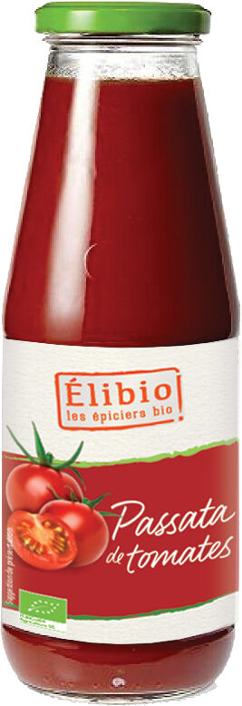 Bio passata: drcená rajčata Elibio 680 g