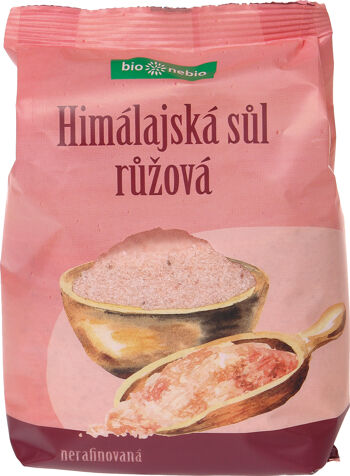 Himálajská růžová sůl bio*nebio 500 g