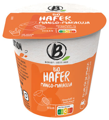 Bio ovesný dezert Mango Marakuja BERIEF 150 g