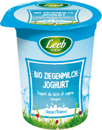 Bio kozí jogurt bílý LEEB 400 g