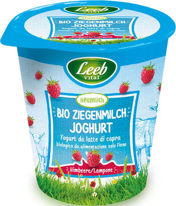 Bio kozí jogurt malinový LEEB 125 g