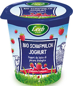 Bio ovčí jogurt malinový LEEB 125 g