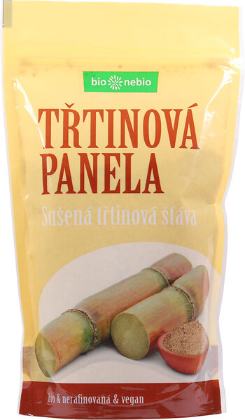 Bio sušená třtinová šťáva PANELA bio*nebio 300 g
