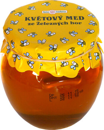 Květový med ze Železných hor bio*nebio 650 g