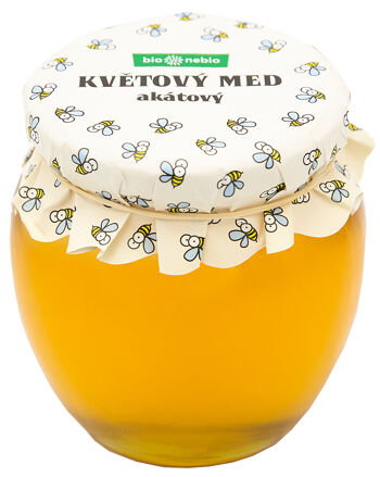 Akátový med ze Železných hor bio*nebio 650 g