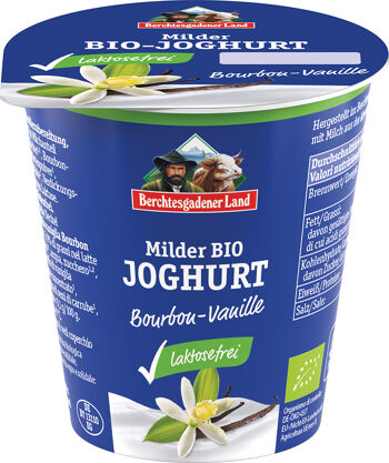 Bio vanilkový jogurt bez laktózy BGL 150 g