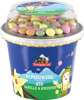 Bio vanilkový jogurt s čokoládovým dražé BGL 137 g