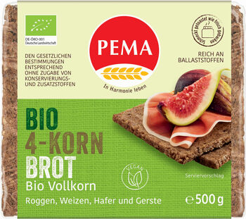 Bio vícezrnný chléb PEMA 500 g