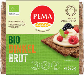 Bio špaldový chléb PEMA 375 g