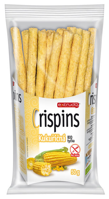 Bio tyčinky kukuřičné Crispins Extrudo 50 g