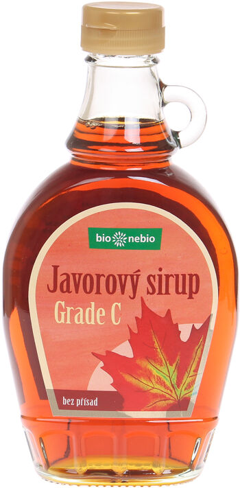 Javorový sirup 100% Grade C bio*nebio 250 ml