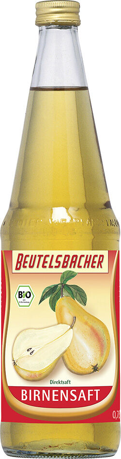 Bio hruškový mošt 100% Beutelsbacher 0,7 l