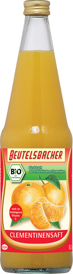 Bio klementinková šťáva 100% Beutelsbacher 0,7 l