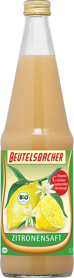 Bio citrónová šťáva 100% Beutelsbacher 0,7 l