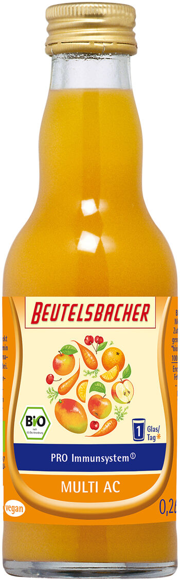 Bio šťáva z ovoce Multi AC 100% Beutelsbacher 0,2 l