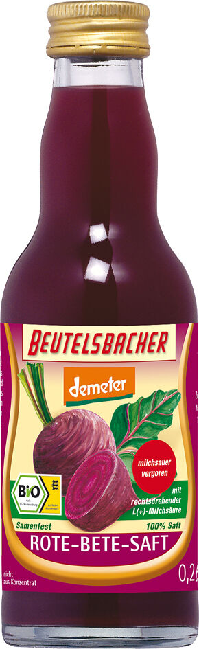 Bio řepná šťáva mléčně kvašená Beutelsbacher 0,2 l