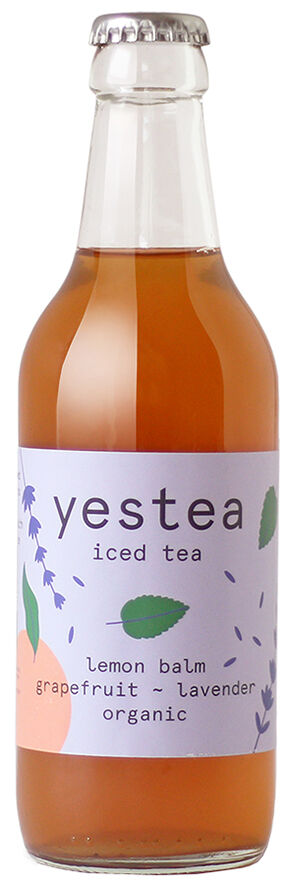 Bio ledový čaj Meduňka-Levandule Yestea 330 ml