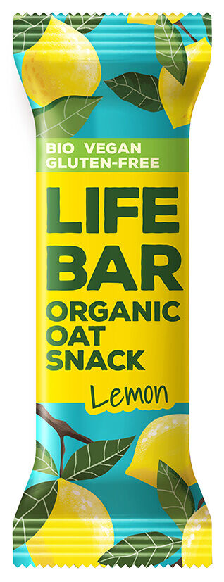 Bio ovesná tyčinka citrónová Lifefood 40 g
