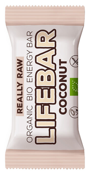 Bio raw mini tyčinka kokosová Lifefood 25 g