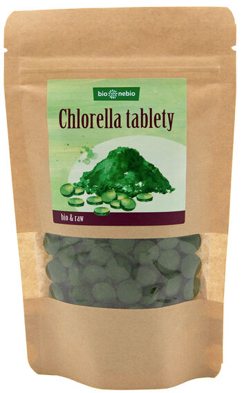Bio chlorella tablety bio*nebio 100 g
