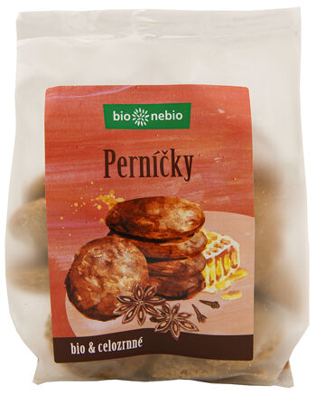 Bio Perníčky - celozrnné sušenky bio*nebio 130 g
