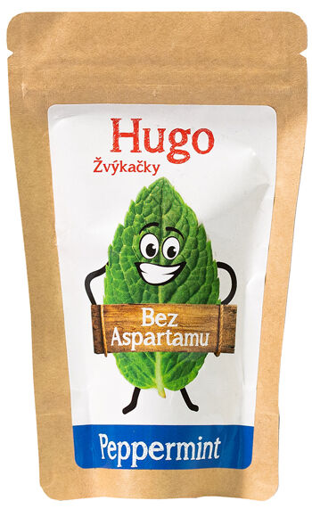 Žvýkačky Peppermint Hugo 42 g