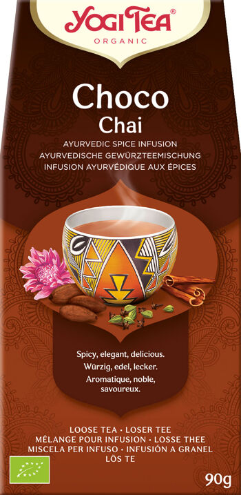 Bio Choco Chai sypaný Yogi Tea 90 g