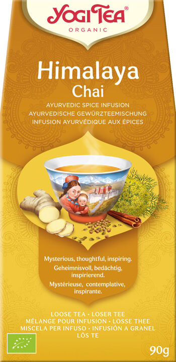 Bio Himalaya Chai sypaný Yogi Tea 90 g