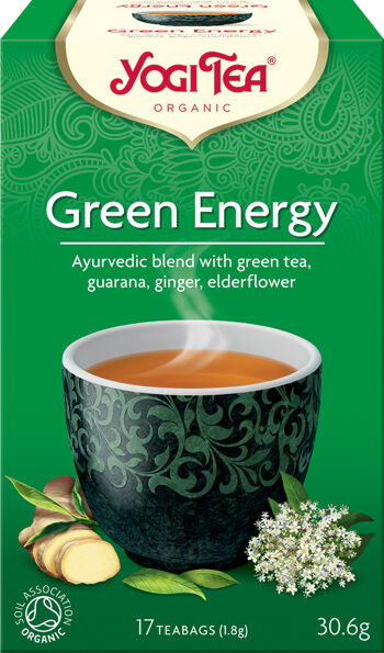Bio Zelená energie Yogi Tea 17 x 1,8 g