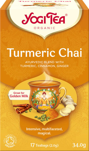 Bio Turmeric chai Yogi Tea 17 x 2 g
