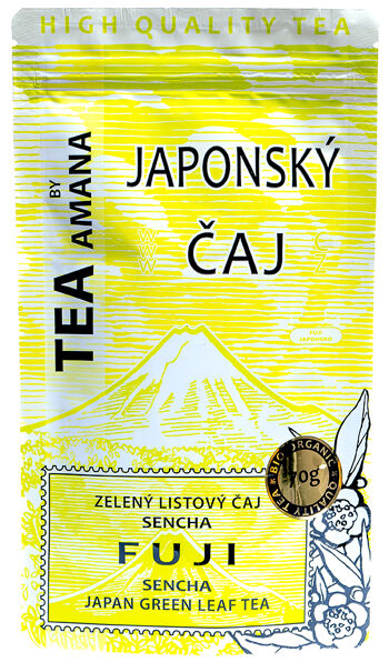 Bio zelený čaj Japonsko Sencha Fuji AMANA 70 g