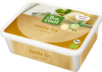 Bio smetanová zmrzlina vanilková BioCool 1 l