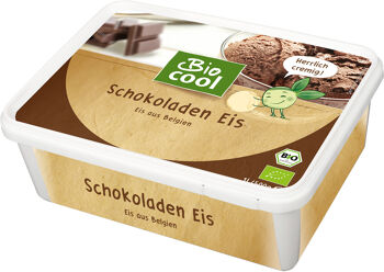 Bio smetanová zmrzlina čokoládová BioCool 1 l