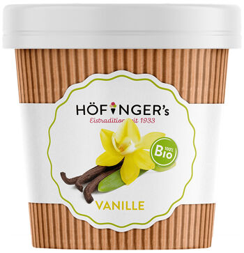 Bio smetanová zmrzlina vanilková Höfingers 360 g