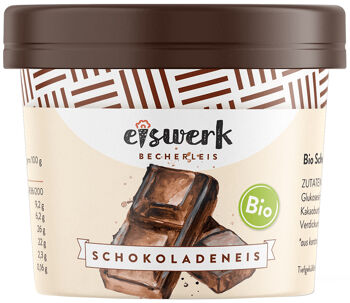 Bio smetanová zmrzlina čokoládová Eiswerk 95 g