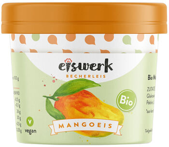Bio sorbet mangový vegan Eiswerk 95 g