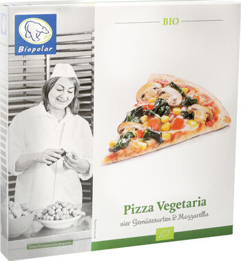 Bio pizza Vegetaria mražená Biopolar 350 g