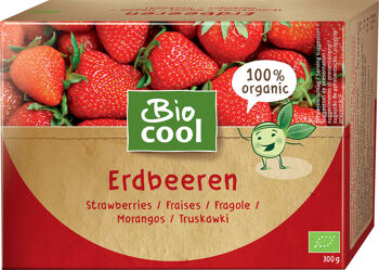 Bio jahody mražené BioCool 300 g