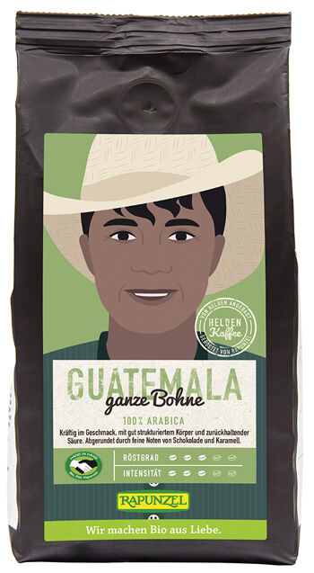 Bio káva zrnková Guatemala RAPUNZEL 250 g