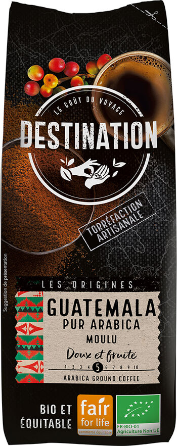 Bio káva mletá Guatemala Destination 250 g