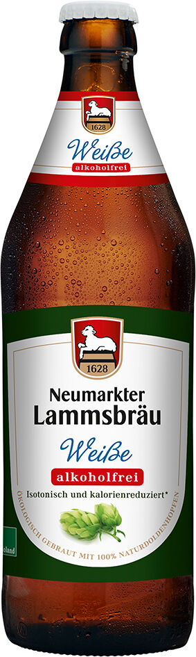 Bio Weisse nealkoholické Lammsbräu 500 ml