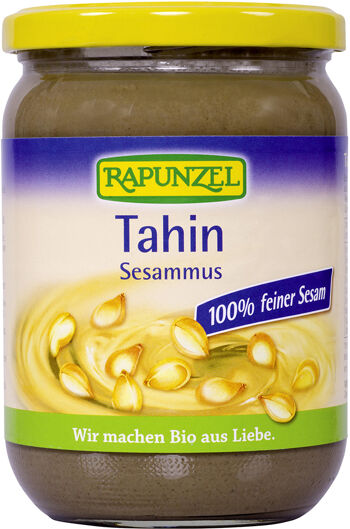 Bio tahini: 100% sezamová pasta RAPUNZEL 500 g