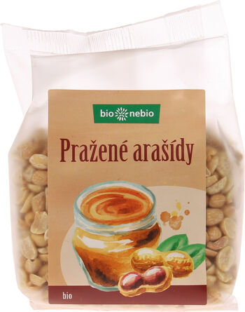 Bio arašídy loupané pražené bio*nebio 200 g