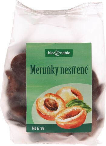 Bio sušené meruňky nesířené bio*nebio 300 g