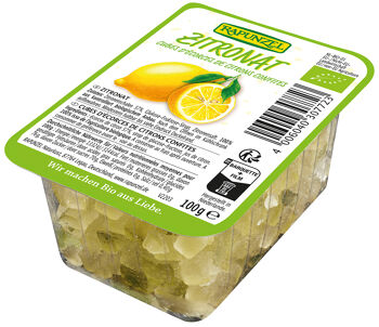 Bio kandovaná citrónová kůra RAPUNZEL 100 g