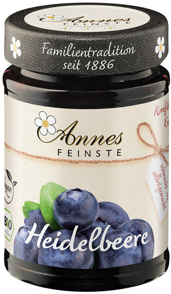 Bio džem borůvkový výběrový Annes Feinste 225 g