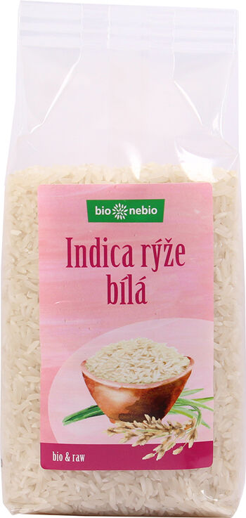 Bio rýže indica bílá bio*nebio 500 g